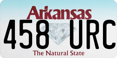 AR license plate 458URC