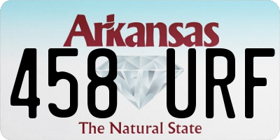 AR license plate 458URF