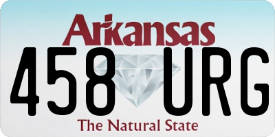AR license plate 458URG