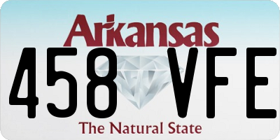 AR license plate 458VFE