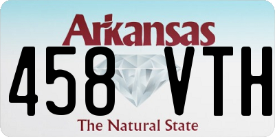 AR license plate 458VTH