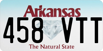 AR license plate 458VTT