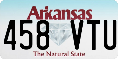 AR license plate 458VTU