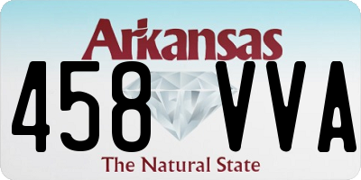 AR license plate 458VVA