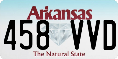 AR license plate 458VVD