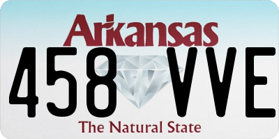 AR license plate 458VVE