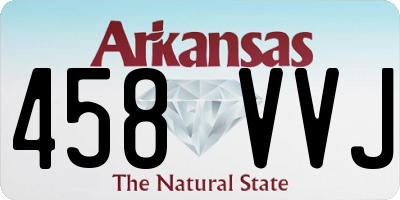 AR license plate 458VVJ