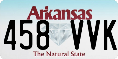 AR license plate 458VVK