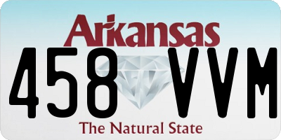 AR license plate 458VVM