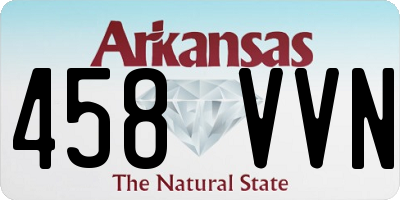 AR license plate 458VVN