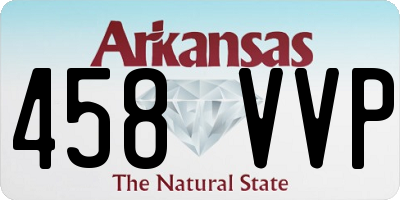 AR license plate 458VVP
