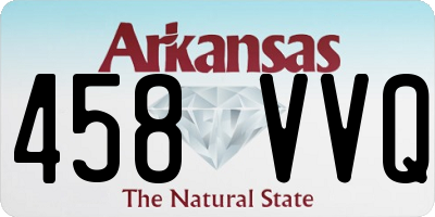 AR license plate 458VVQ
