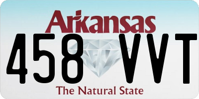 AR license plate 458VVT