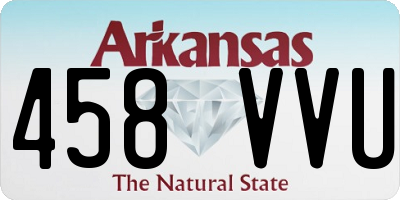 AR license plate 458VVU