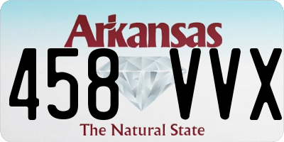 AR license plate 458VVX