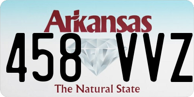 AR license plate 458VVZ