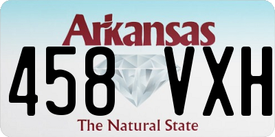 AR license plate 458VXH