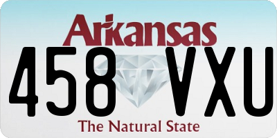AR license plate 458VXU