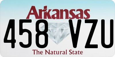AR license plate 458VZU