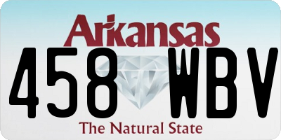 AR license plate 458WBV