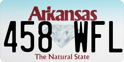 AR license plate 458WFL