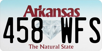 AR license plate 458WFS