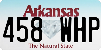 AR license plate 458WHP