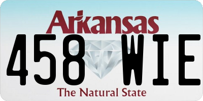 AR license plate 458WIE