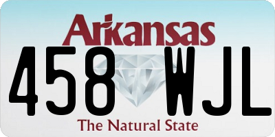 AR license plate 458WJL