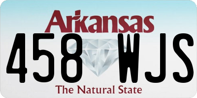 AR license plate 458WJS