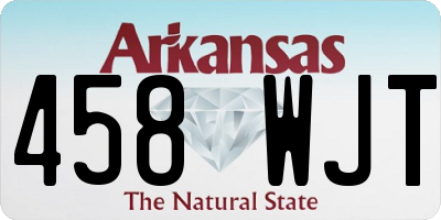 AR license plate 458WJT