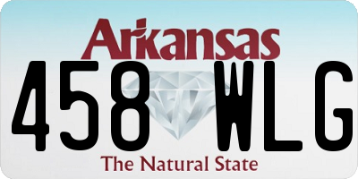 AR license plate 458WLG