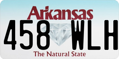 AR license plate 458WLH
