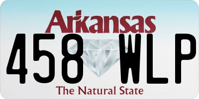 AR license plate 458WLP