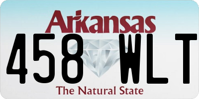 AR license plate 458WLT