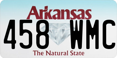 AR license plate 458WMC