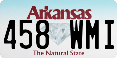 AR license plate 458WMI