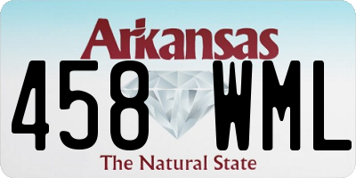 AR license plate 458WML