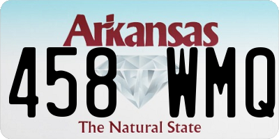 AR license plate 458WMQ