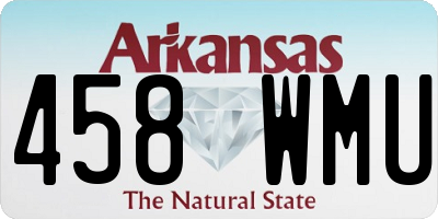AR license plate 458WMU