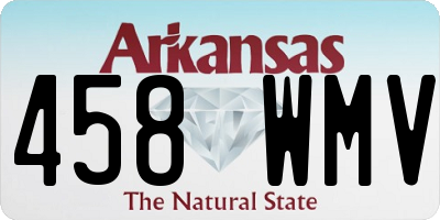 AR license plate 458WMV