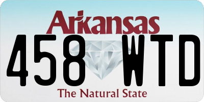 AR license plate 458WTD