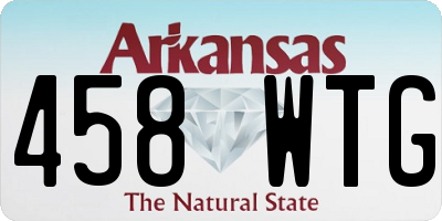 AR license plate 458WTG