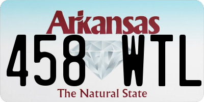 AR license plate 458WTL