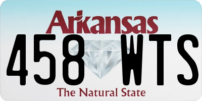 AR license plate 458WTS