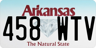 AR license plate 458WTV