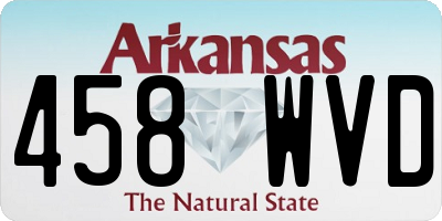 AR license plate 458WVD