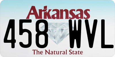 AR license plate 458WVL