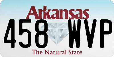 AR license plate 458WVP