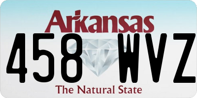 AR license plate 458WVZ
